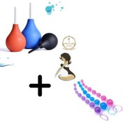 Resim Loveross Premium Anal Temizlik Pompası Ve Boğumlu Anal Tıkaç Seti 