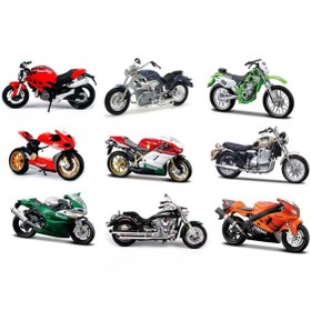 Resim NW NessiWorld 1:18 Maisto Motorsiklet 