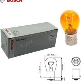 Resim Gözpar Oto Bosch 24V 93 Ampul 21W Turuncu Yakın Tırnak 10 Adet 
