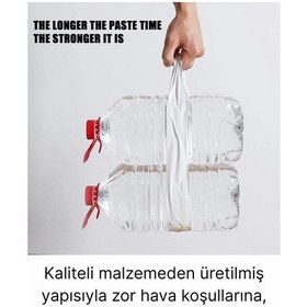 Resim 3 Adet Ekstra Güçlü Dayanıklı Su Geçirmez Sızdırmaz Yalıtım İzolasyon Beyaz Tamir Bandı 10 Mt 48 Mm 