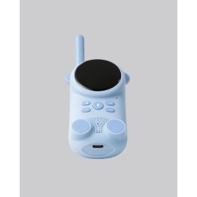 Resim Çocuk ve Bebek Telsizi - 22 Kanal, Vox Modu, USB Şarjlı, Renkli Ekran 