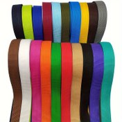 Resim 1 rulo, 9.14 metre uzunluğunda, 3.0 cm genişliğinde, çok renk seçeneği bulunan, polyester kemer, çanta kenar askısı, kutu askısı, dekoratif aksesuarlar, dış mekan bağlama kayışı, bağlama kayışı 