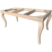Resim Evimeaksesuar 40*100 Cm Avangarde 4 Ayaklı Ahşap Puf(Bench) Hâm&Cilasız 