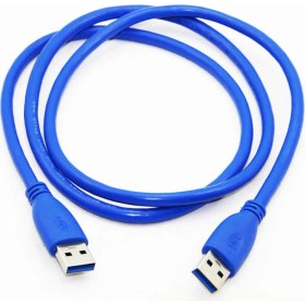 Resim Wozlo USB 3.0 Erkek Erkek Kablo Iki Ucu USB 3.0 A Erkek Kablo 5 Metre 