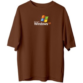 Resim Windows XP - Oversize T-Shirt - S / Kahverengi 