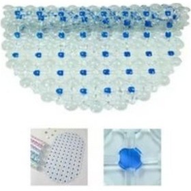 Resim Banyo Kaydırmaz Paspas Beyaz 