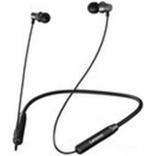 Resim Teltree Lenovo He05 Spor Bluetooth Kulaklıkları: Kablosuz Boyun Bağlı Müdahaleci Kulaklıklar, 6 Saat Çalma Süresi, Siyah Renk 