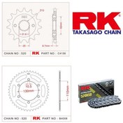 Resim RK Zincir Dişli Seti Kawasaki Er 5, Er 500 97-06 