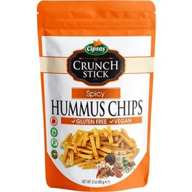 Resim CİPSAŞ Crunch Stick Baharat Aromalı Nohut Cipsi - 85g 