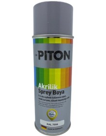Resim Piton Akrilik Sprey Boya 400 Ml Ral7004 Sinyal Gri 