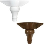 Resim Eymenyapimarket Şahin Lükens Ayak Mobilya Koltuk Çekyat Ayağı 14-17 Cm Ayarlı 