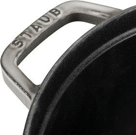 Resim Staub La Cocotte Döküm Tencere, Gri, 8.35 Litre 