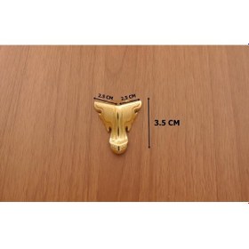 Resim Azimkarhirdavat Kelebek Çeyiz Süs Sandıkları İçin Minik Lükens Ayak (3.5 Cm) 10 A 