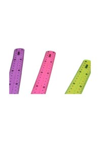 Resim Puti Flexi Kırılmaz Cetvel 30 CM Şeffaf 