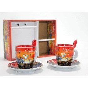 Resim Yöresel İkili Fincan Seti Alk1566 01 