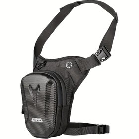Resim Çok Amaçlı Motosiklet Bacak Çantası, Bisiklet Çantası, Off-Road Bisiklet Yan Bagajı, Outdoor Bel Çantası, Polyester Motosiklet Bel Kemeri Çantası, Bakım İçin 