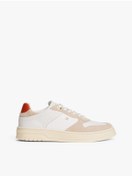 Resim Tommy Hilfiger Th Sporty Cupsole Bej Kadın Sneaker 