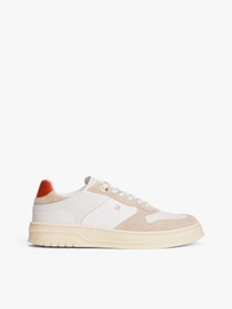 Resim Tommy Hilfiger Th Sporty Cupsole Bej Kadın Sneaker 