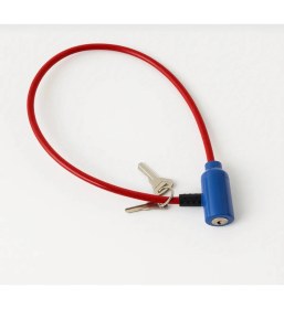 Resim Cmc Tools Ince Bisiklet Kilidi 7 Mm X 60 Cm 