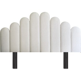 Resim Bukle Kumaş Yatak Başlığı - 150cm 
