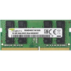 Resim B26D4SC19/32G 32GB DDR4 2666MHz CL19 Notebook Belleği 