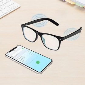 Resim Akıllı Gözlük, Sesli Komuta Ve Fotoğraf Kontrol Özellikli Çıkarılabilir Kablosuz Güneş Gözlüğü, 