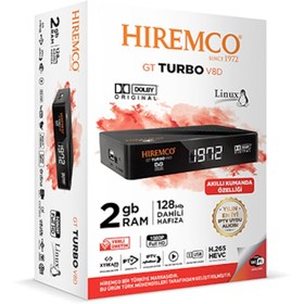 Resim Hiremco Gt Turbo V8 Hd Uydu Alıcısı 