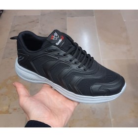 Resim Wanderfull Erkek Fuspetli Ortopedik Taban Fileli Siyah Sneaker Spor Ayakkabı 