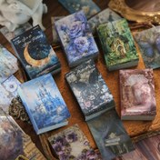 Resim 100 Sayfa Keşifçi Masalı Serisi El Sanatları Kağıdı - Gül, Kaleler, Kelebekler ve Gotik Unsurlarla Eski Fantezi Tasarımlar | Kendin Yap Scrapbooking, Çöp Günlükleri ve Hediye Paketleme için Mükemmel | Benzersiz Doğum Günü ve Okula Dönüş Hediye Fikri, Hediye Paketleme Kağıdı | Gotik Estetik | Detaylı Görüntüler, Goth Aksesuarlar 