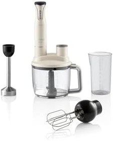 Resim Arzum AR1142 Blanco Multi Blender Seti 1500W Beyaz - 1.5 L Geniş Hazne & Isıya Dayanıklı Çelik Ayak 
