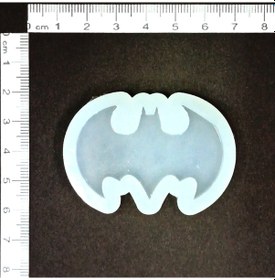 Resim EPOKSİ REÇİNE SİLİKON KALIP BATMAN LOGO ANAHTARLIK KOLYE 1. KALİTE HB2010-0137 