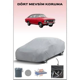 Resim Breen Opel Kadett B Coupe ile Uyumlu Oto Branda, Araba Brandası, Su ve Güneş Geçirmez Araba Çadırı 