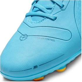 Resim Nike Mercurial Jr Vapor 14 Club Fg / Mg Soccer Shoes Krampon Mavi Mavi 
