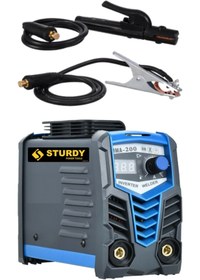 Resim Sturdy Japon Techny Special Super Ultrasonıc 200 Ampp Dijital Göstergeli Invertör Kaynak Makinası 