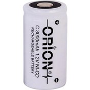 Resim Orion 3000 mAh 1.2 V C Boy Ni-CD Industrial Şarj Edilebilir Pil 