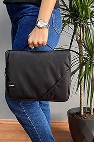 Resim Moserini iPad Pro 6.Nesil 12.9”/ 7.Nesil 13”/ Air M2 13” Wi-Fi Uyumlu Smart Slim Tablet Çantası - Siyah 
