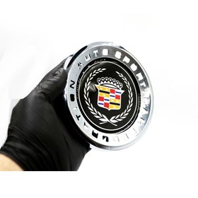 Resim BsElektronik Etiketçilere Özel Krom Kaplama Cadillac Tasarım Göbek Arma Büyük Boy 15cm 