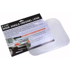 Resim Geniş Açı Fresnel Lens Araç Park Etme Geri Görüş Çıkartma Filmi Görüş Açısını Büyütme Optik Kör Noktalar Güvenli Park Aksesuarları 