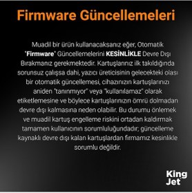 Resim Kingjet Brother Mfc-j3940dw Uyumlu Yüksek Kapasiteli 4 Renk Takım Çipli Uyumlu Kartuş Lc472xl 