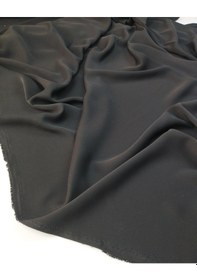 Resim Siyah Renkte Krep Kumaş En: 140 Cm-10112 10 