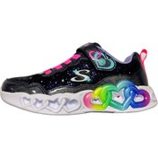 Resim Skechers Kız Çocuk Lacivert IşıklıInfinite Heart Lights 303752L NVPW 