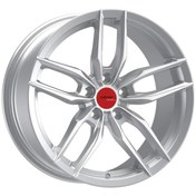 Resim ARC-18126-1-09 8.0x18"-5x108 ET34 73.1 Silver Diamond Jant (4 Adet) 