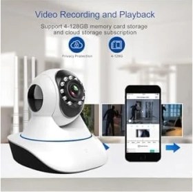 Resim Ip 1080P Ev Kamerası Hd Gece Görüş Bebek Izleme Monitörü Blm-08 