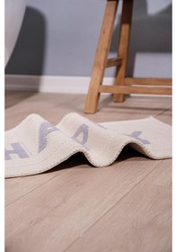 Resim Happy Doğal Pamuklu Banyo Paspası 50x80 Gri Gri 