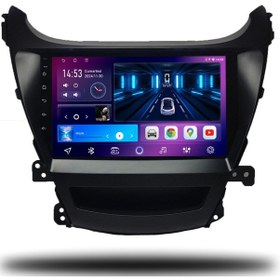 Resim Caros Hyundai Elantra 2014 Uyumlu Android Multimedya 1gb Ram 16gb Hafıza 9" 