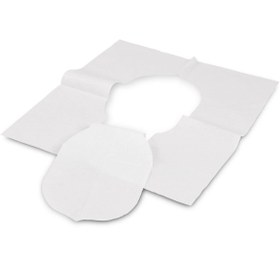 Resim Klozet Kapak Örtüsü, 1 Koli/25 Paket, 1 Paket/100 Adet 