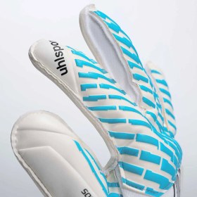 Resim Beyaz - Mavi - Siyah Uhlsport Futbol Kaleci Eldiveni Fm Cybertec Starter Soft 101138401 Beyaz 