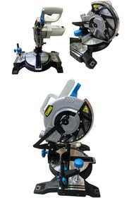 Resim STANWER germany plus Tam Profesyonel Gönye Kesme Kafa Kesme Testere Makinesi 1800w 210mm 