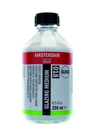 Resim Amsterdam Glazing Medium - Parlak - 250Ml - N.018 