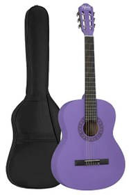 Resim Midex CG-270PRP Mor Renk Klasik Gitar 4/4 Yetişkin Boy Sap Ayarlı Full Set 